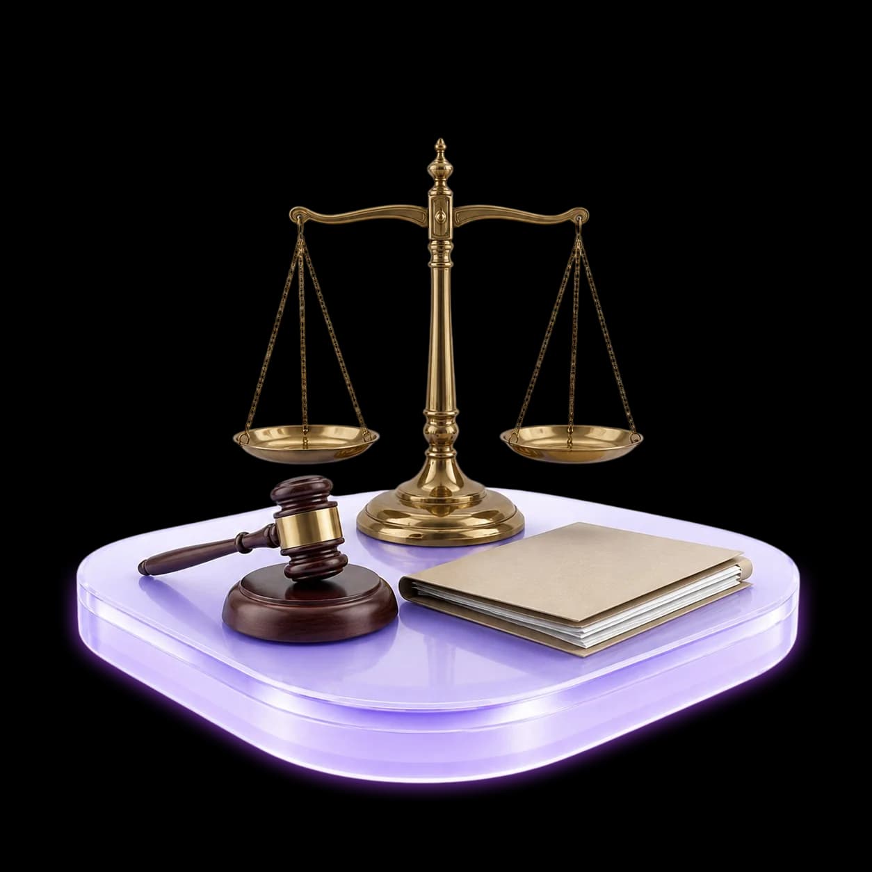 Весы правосудия и документы